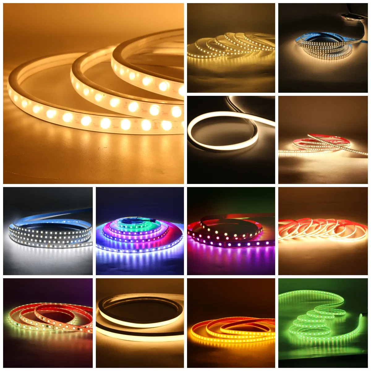 Wholesale Outdoor Decoration-Light Waterproof RGB Flexible LED Strip Light for Christmas Decoration Lighting
