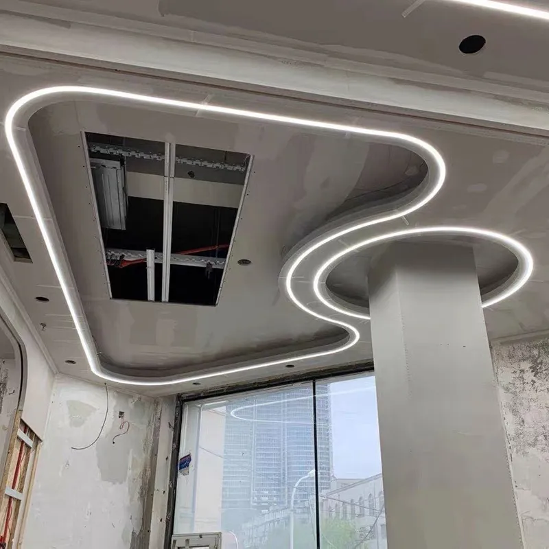 Neon Tube Cross Section