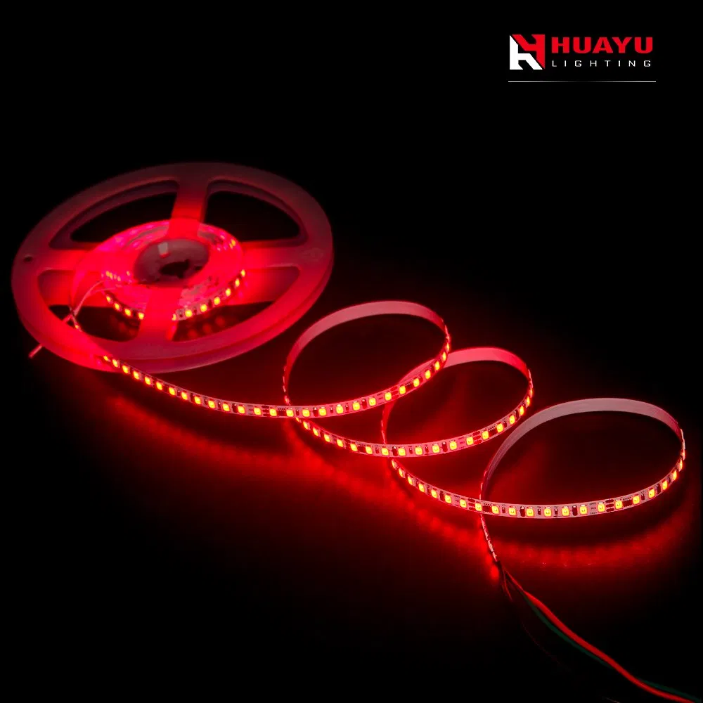 10W/M 24V SMD2835 LED Strip Light - 120 LEDs/M - 10mm Width - Spi Addressable Single Color - 3 Wires