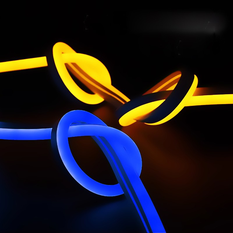 High Quality Neon Flex Color RGB Cut Silicone LED Neon Sign Strip Light for DIY Christmas House Building