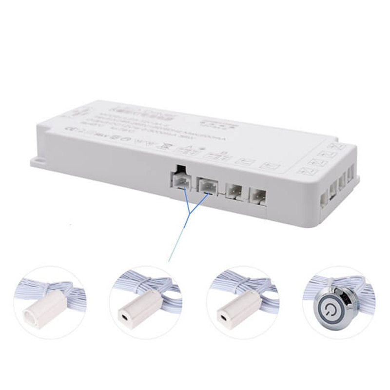 DuPont Interface LED Strip Light Switch Power Supply 24W 36W 60W 12V Constant Current LED Driver
