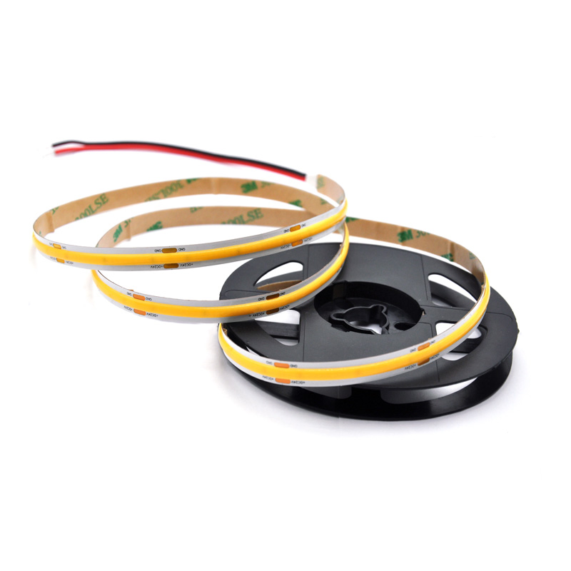 DC12V High Density COB LED Strip Light Warm White Neutral White Cool White Available