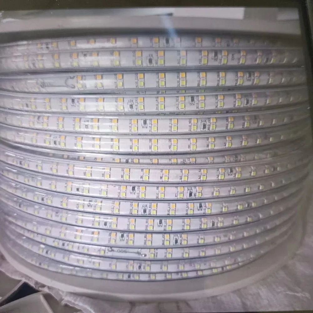 5050RGB-96D High Voltage RGB LED Light Strip, 200V, Energy-Efficient, Ideal for Creating Fashionable Home Decoration Effects