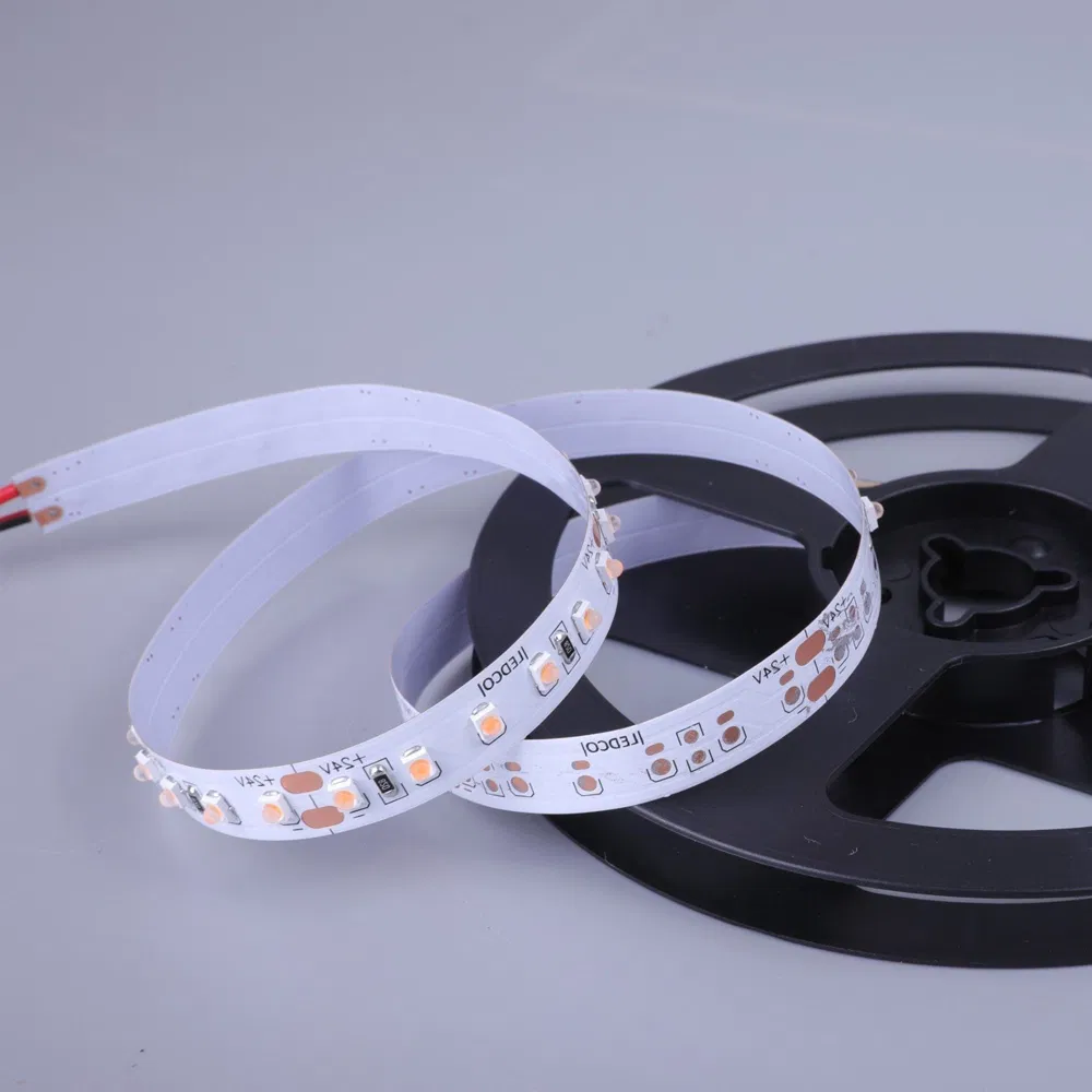 Low Voltage Led White Light Strip Color 3000K Led Tape 2835 Flexible Lens Strip Light