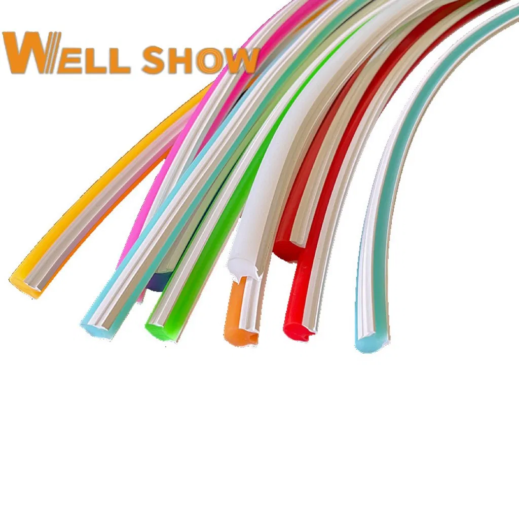 4mm/6mm/8mm/12mm Flex Waterproof Detachable Silicone LED Strip Light for Neon Sign Advertisement