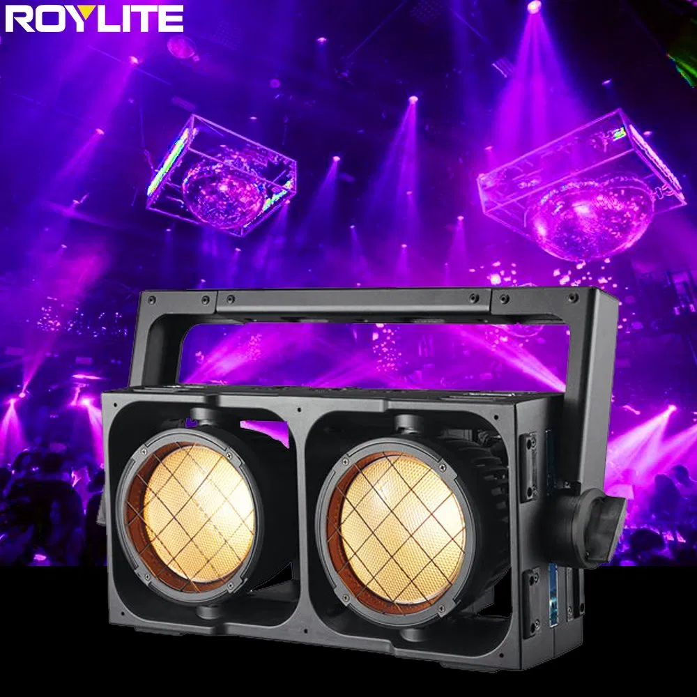 Wholesale Outdoor COB 2eyes Spectator LED Blinder 600W RGBW with DMX Control Light Strip IP65 Stage Audience PAR Light