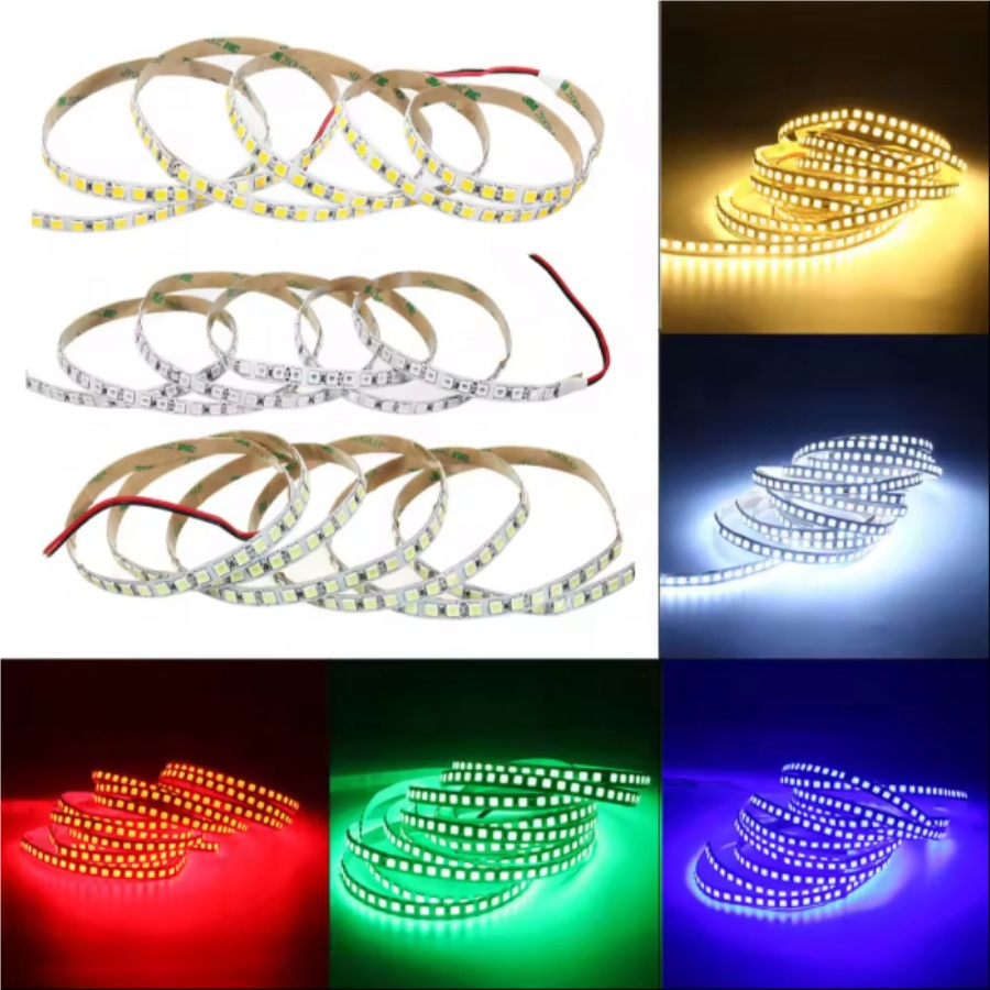 RGBW Strip LED Strip Light 5050 60d 24V Silicone IP68 LED Strip Light RGB LED Room Lights 5050