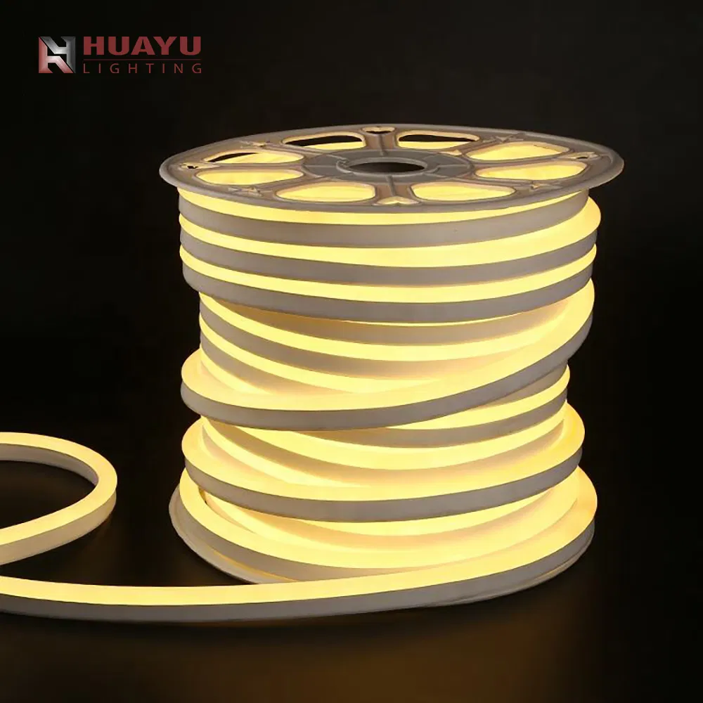 Side Bend 12X25mm Mushroom Head Side Emitting Light Flexible Cuttable Waterproof RGB Multicolor Addressable LED Strip 12V