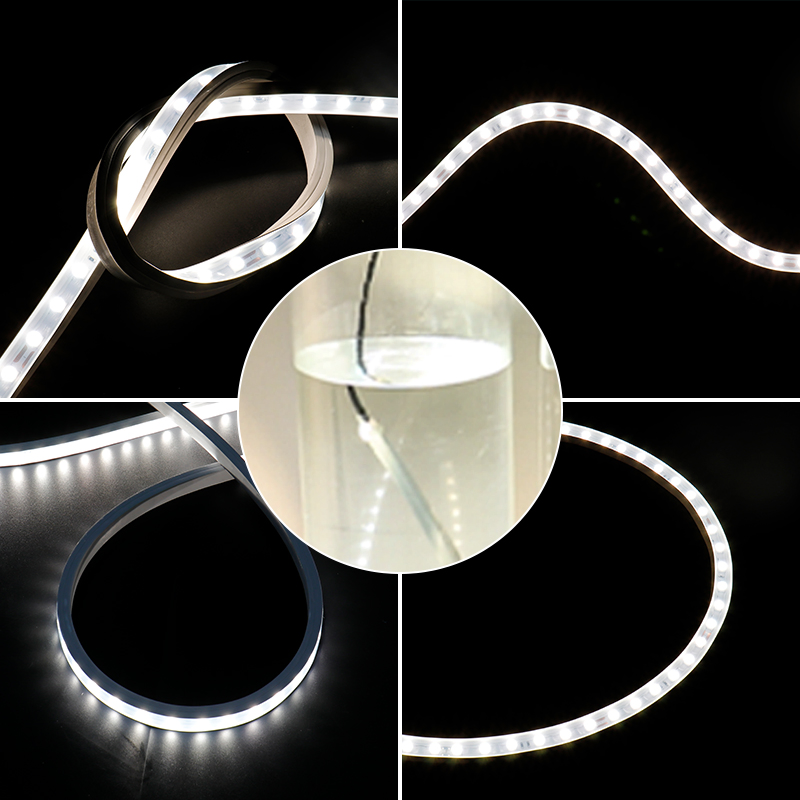 LED Neon Flex IP65 Brightness LED Tube Silicone Strip S Type 3D Bending LED Neon Strip Light