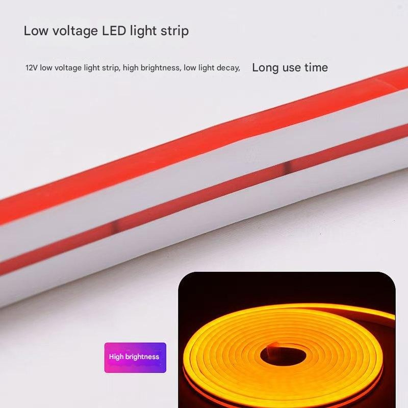 Low-Voltage Flexible Neon Fantasy RGB Silicone Light Strip LED Light Strip High Bright Outdoor