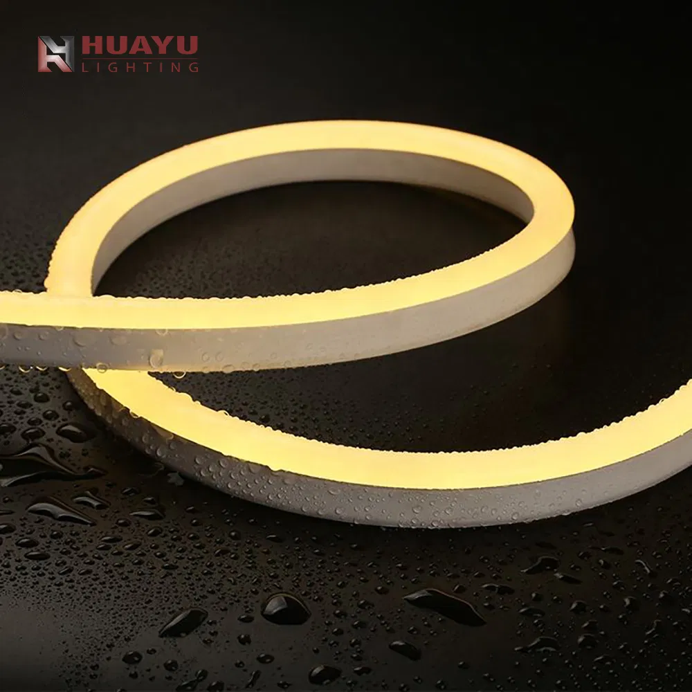 Side Bend 12X25mm Mushroom Head Side Emitting Light Flexible Cuttable Waterproof RGB Multicolor Addressable LED Strip 12V