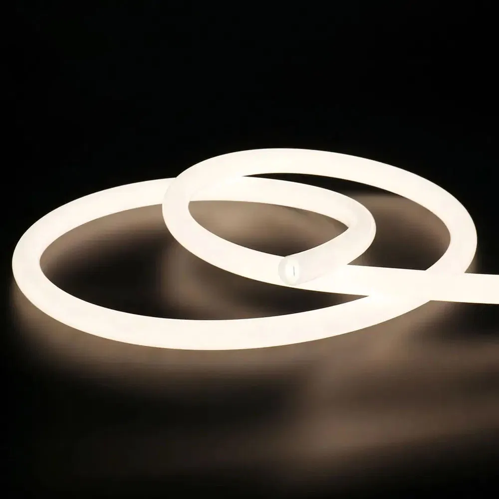 360 LED Flexible Neon Strip 22/25/30/40mm Neon Strip Flexible Neon Tubes 24V/12V/5V DC 360 Degree Emitting Silicone Round LED Neon Strip Light