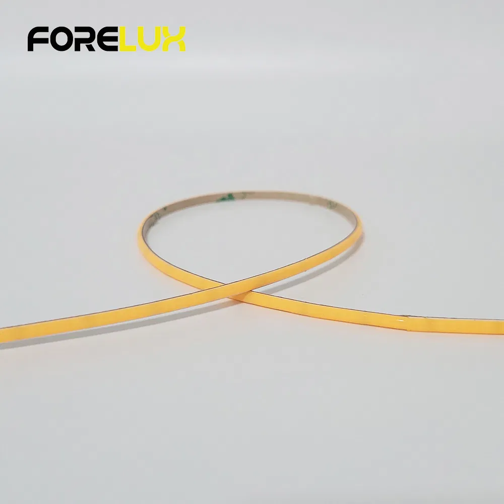 Mini Size 2.7mm PCB 480LEDs/M 24V 12V Low Voltage COB LED Dotless LED Light Strips