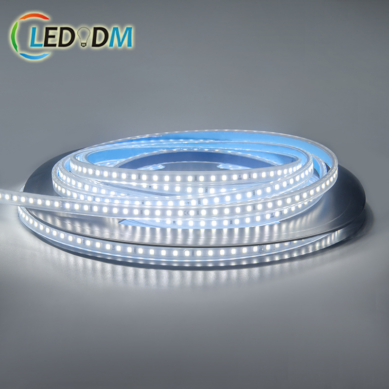 Manufacturer High Voltage Task Cool White Outdoor Plug in LED Strip Light with CE RoHS
