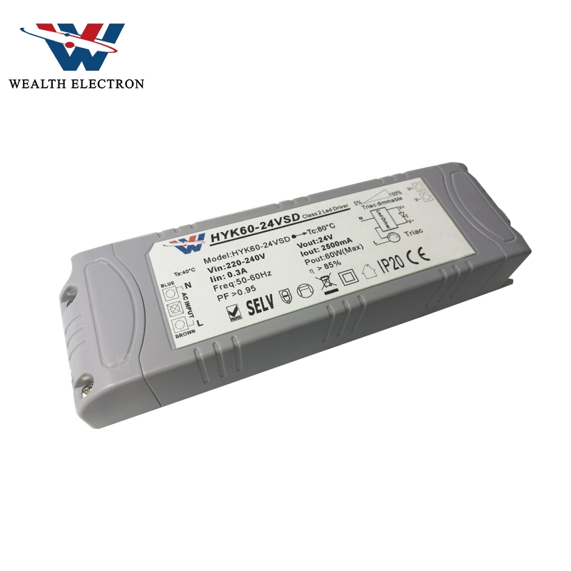 Triac Dimmable LED Down Light Driver 20W 30W Triac Dimming Strip Constant Current and Voltage LED Driver