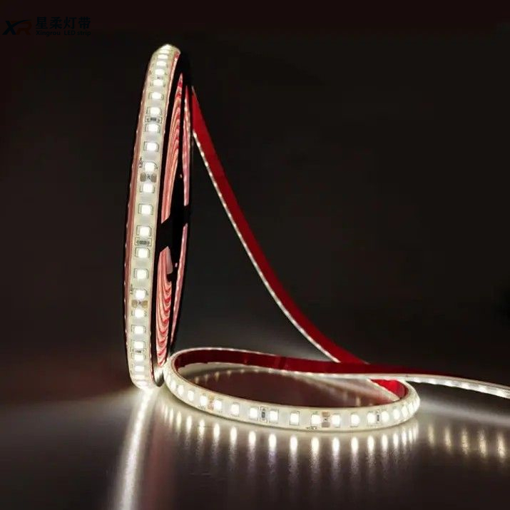 High Voltage 220V 2835 Drive Free Single-Row LED Strip Light 120d/M 12W 8mm Tape Bar for Home Hotel Indoor