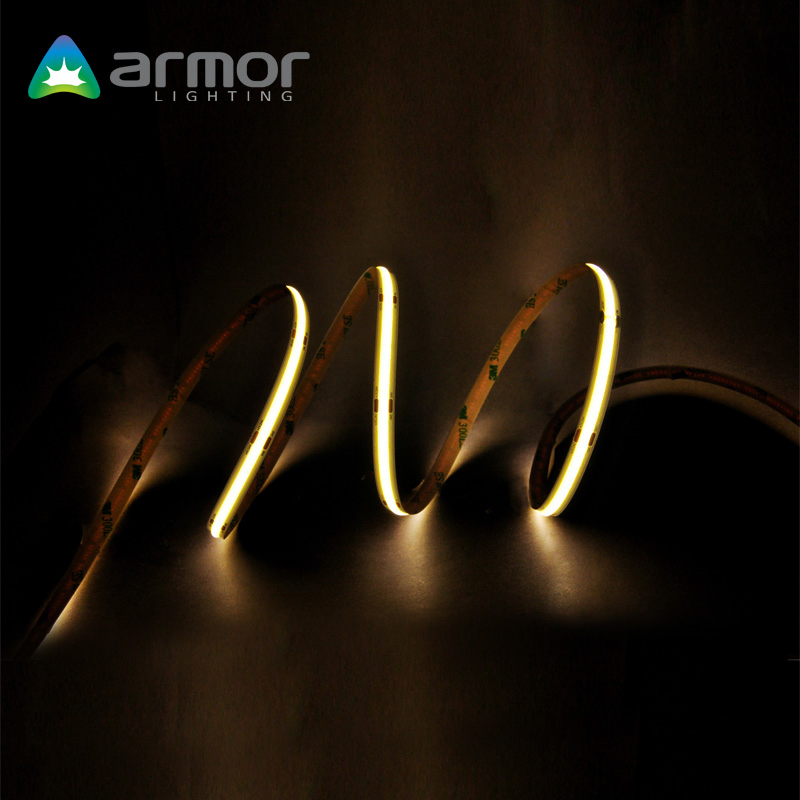 DC12V High Density COB LED Strip Light Warm White Neutral White Cool White Available