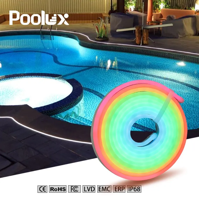 IP67 RGB-IC LED Neon Rope Light