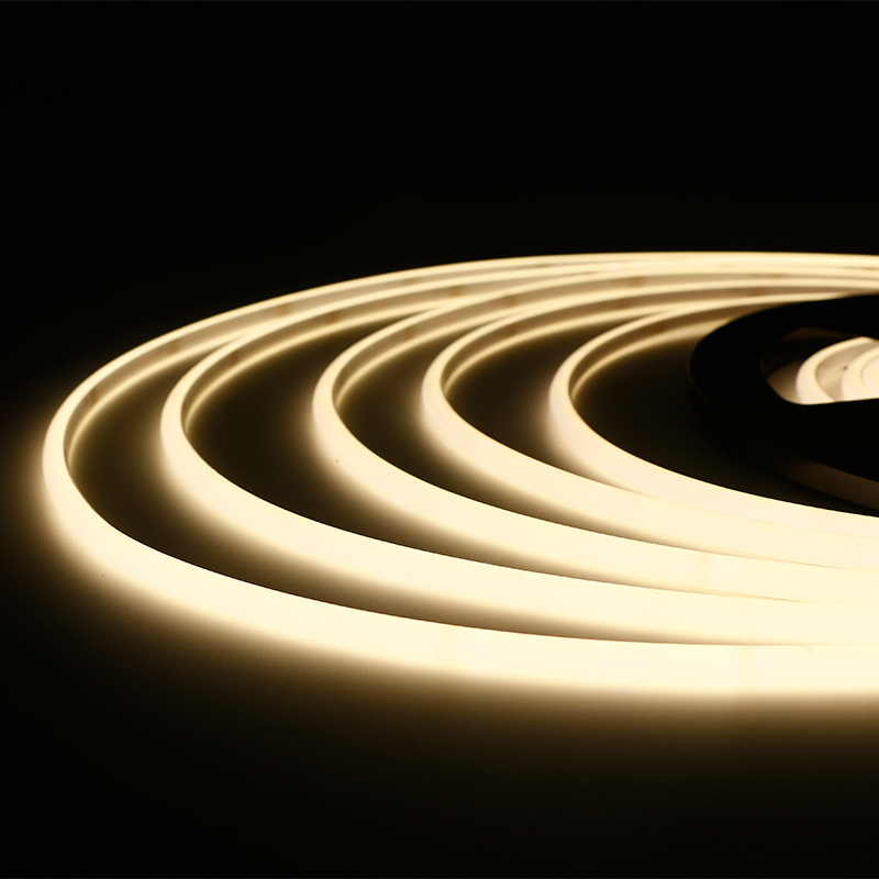 480LEDs COB Neon LED Strip 2700K-6000K IP67 Silicone 24V Hotels Single Multicolor Options Available Flex Strip Light