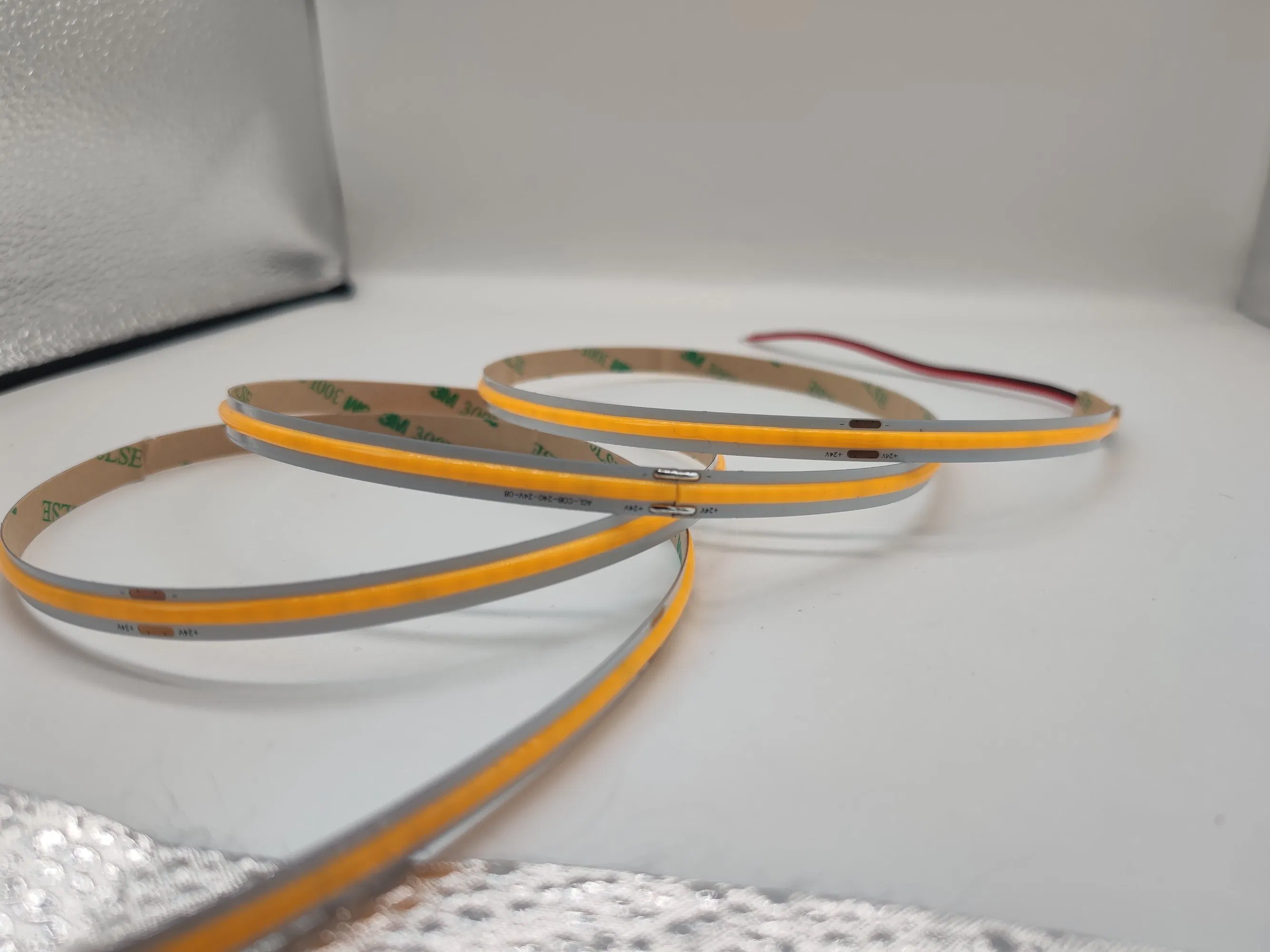 Flexible High Density CRI 90+ COB LED Strip Light for Indoor Decoration