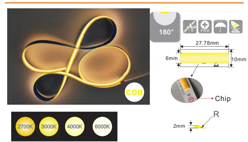 LED Strip COB Light 2