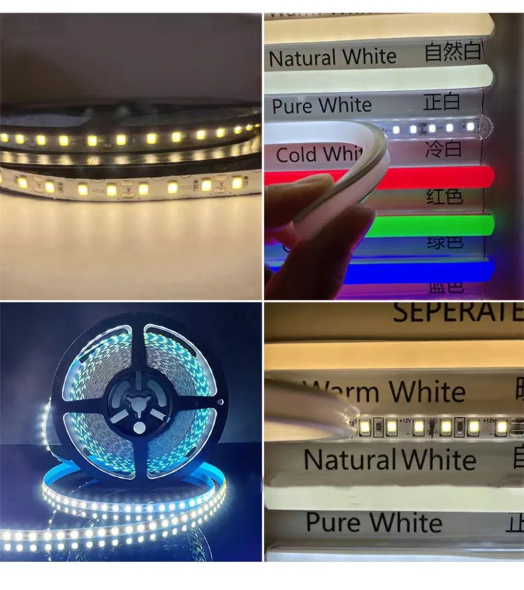 Silicone Tira Rope Luces Tubes Flex Strip Neon LED Flex The LED Neon Lights