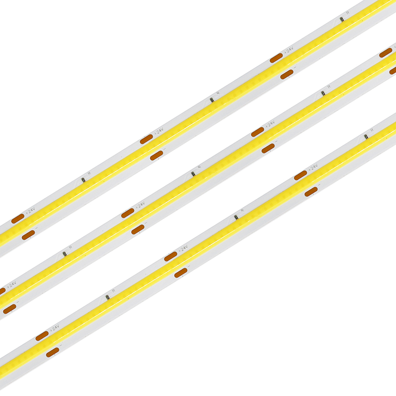 Ledstrip CE RoHS Certificate Flexible Epistar Chip 360LED COB Light Low Voltage 12/24V LED Strip Lights