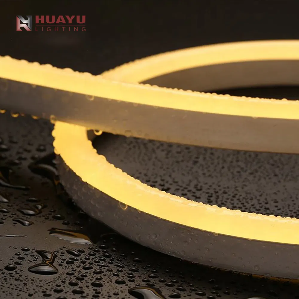 Side Bend 12X25mm Mushroom Head Side Emitting Light Flexible Cuttable Waterproof RGB Multicolor Addressable LED Strip 12V