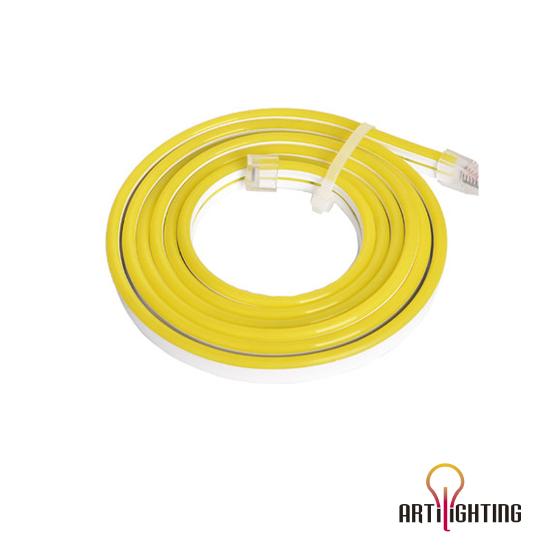 China Manufacturer White Color Silicone Flexible LED Neon Flex Strip Light 8W with Cheapest Price