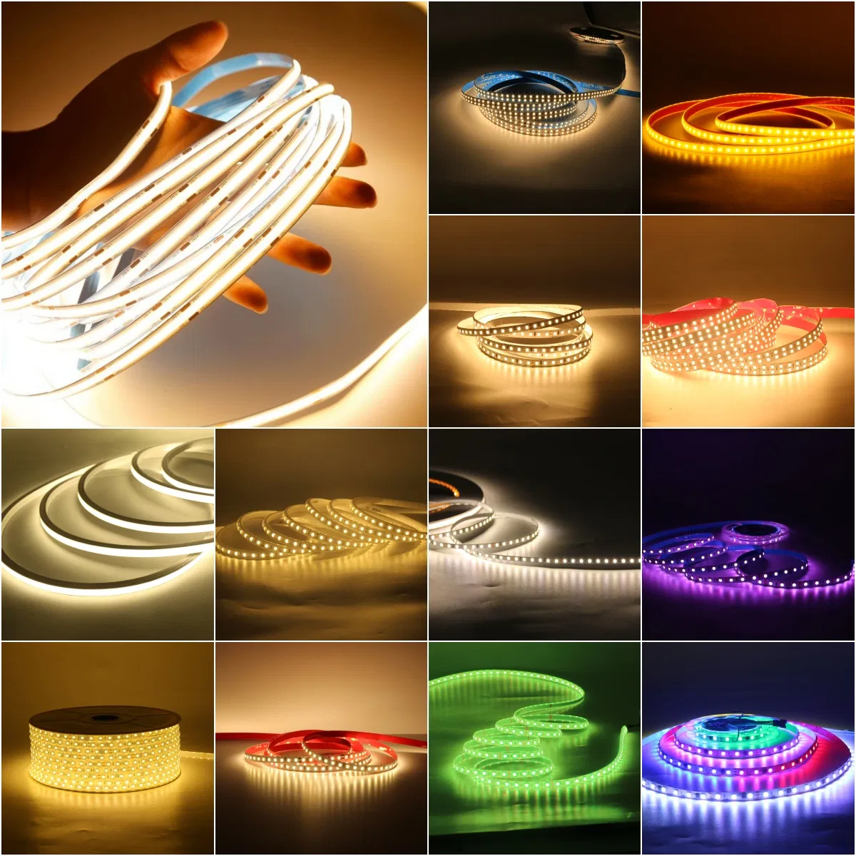 Easy Install 110V High Voltage Waterproof LED Strip Light for Outdoor Use