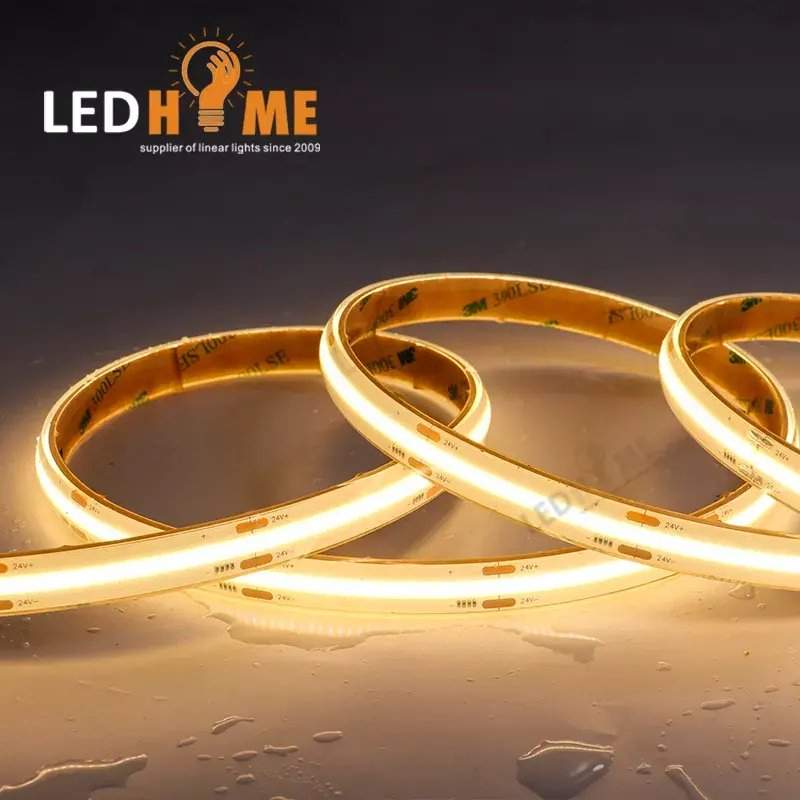 500 LED 24V Low Voltage High Power Flexible LED Strip COB with 500 IC Chip COB Light