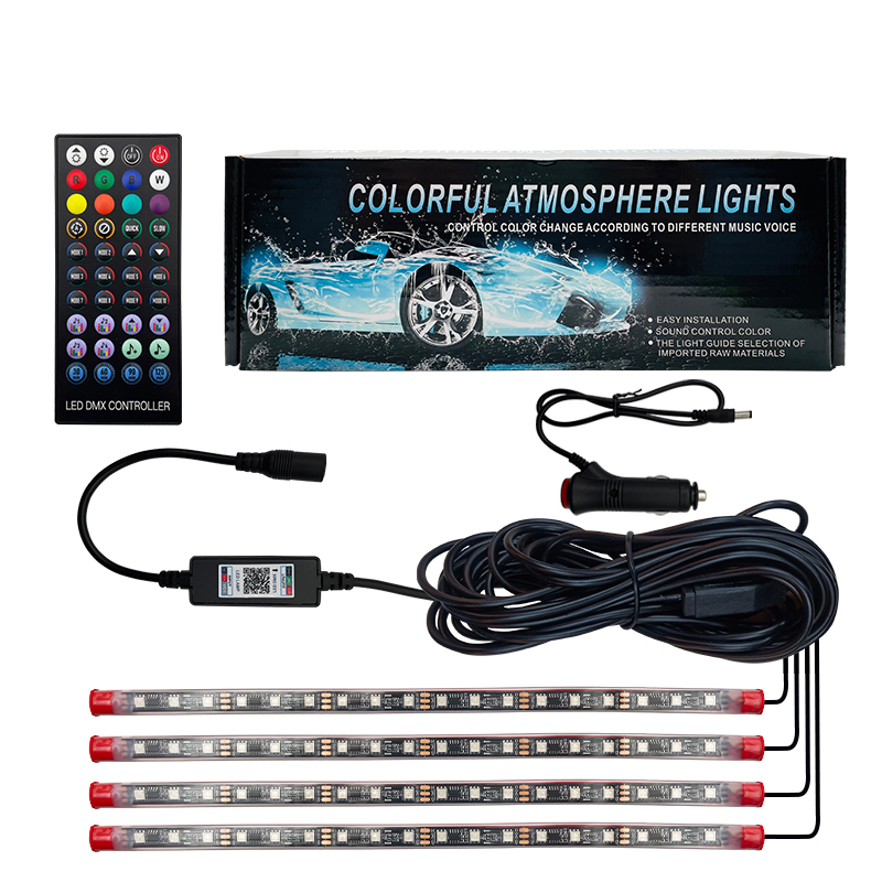 12V Addressable LED TV Strip Light for Car Decoration with Power Supply Bt Music APP Control