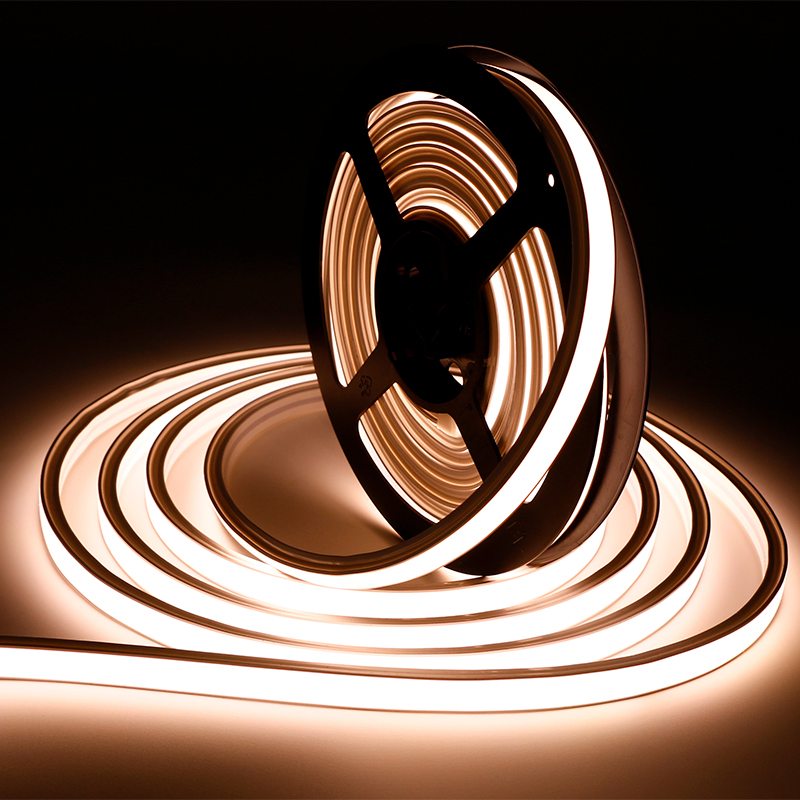 High Quality 7*10mm COB LED Neon Light 480LEDs 12V 24V IP67 Custom Neon Sign Flexible Outdoor Ws2812b LED Strip Light