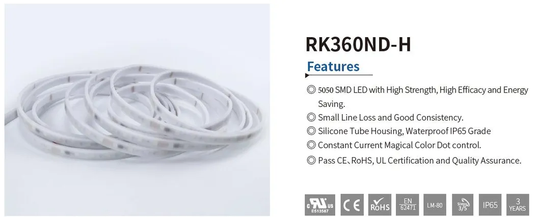 High Quality IP65 LED Strip