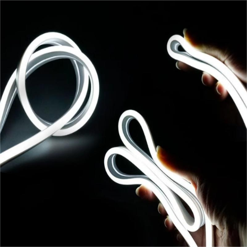 LED Flexible Neon Sign 12V Low Voltage Silicone Soft Light Strip Outdoor Advertising Decoration Project Waterproof Signboard