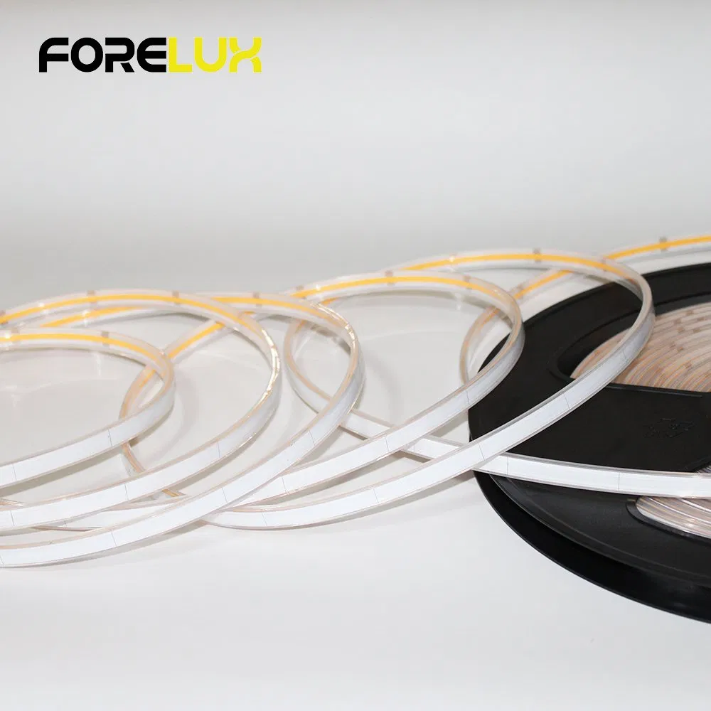 High Bright 1000lm/M 10W CRI Ra90+ Flexible COB LED Strip Light IP67 Waterproof for Outdoor Lighting