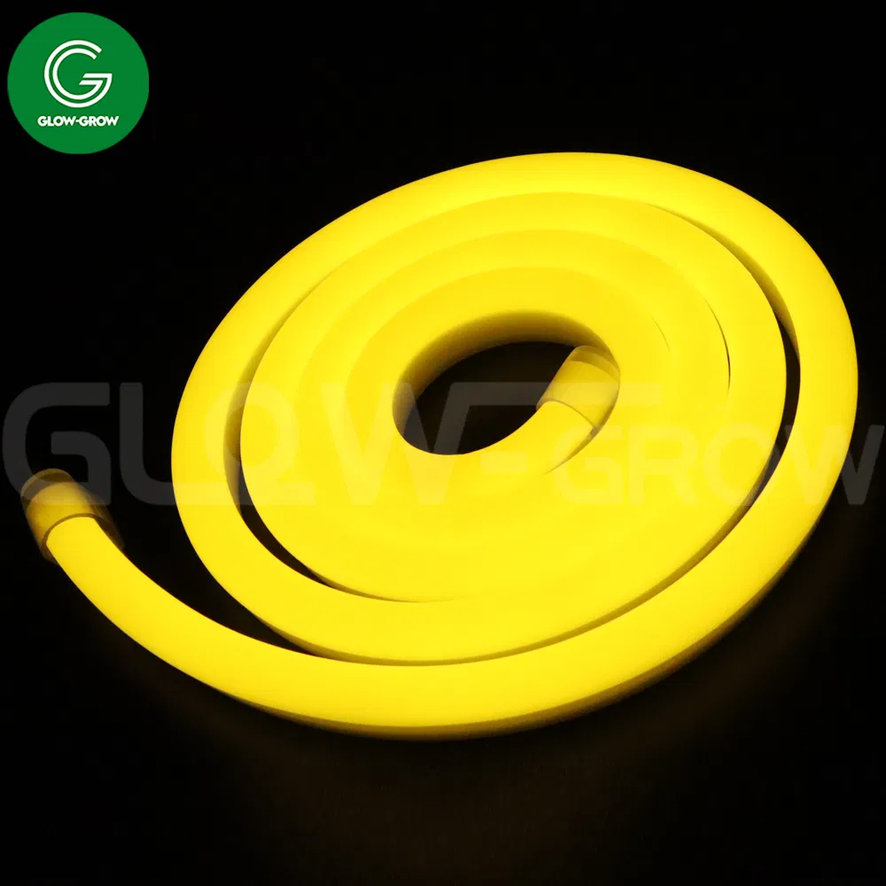 15.5× 25mm 12V 120LEDs/M LED Strip Light Icicle Blue Silicone Neon Flex for Commercial Decoration