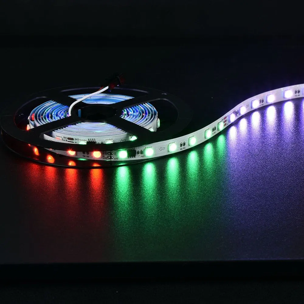 Low Voltage Safety Linearity Chromatic Christmas Decoration RGBW LED Strip Light
