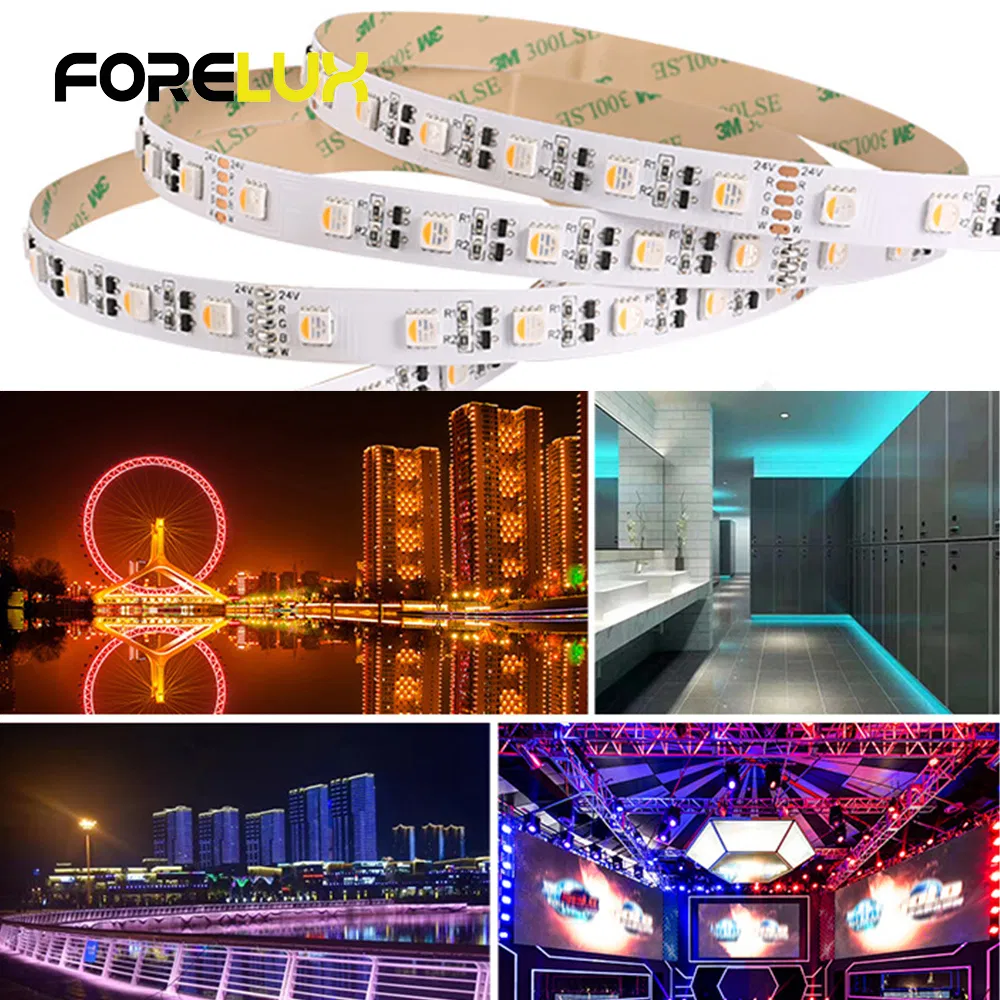 RGBW LED Strip Close-up