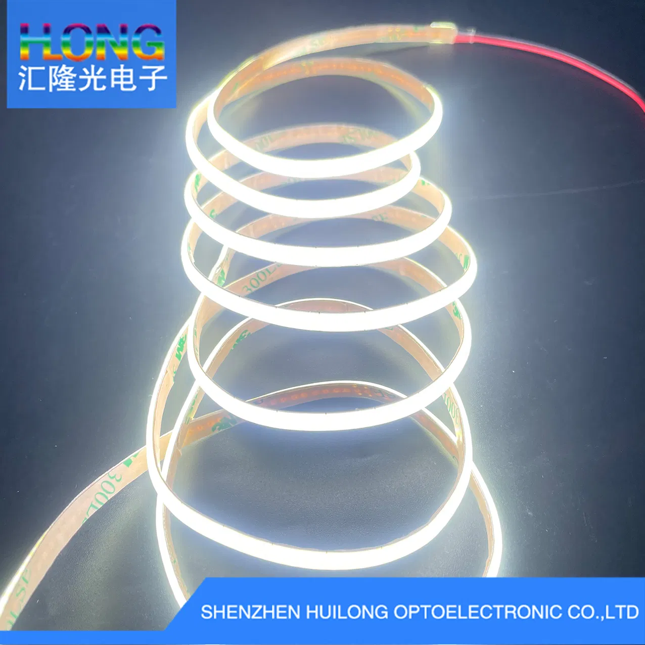 High Density LED Tape Ribbon Light DC12V 400LEDs 5mm IP33 10W/M White Warm White Dotless Flexible COB LED Strip