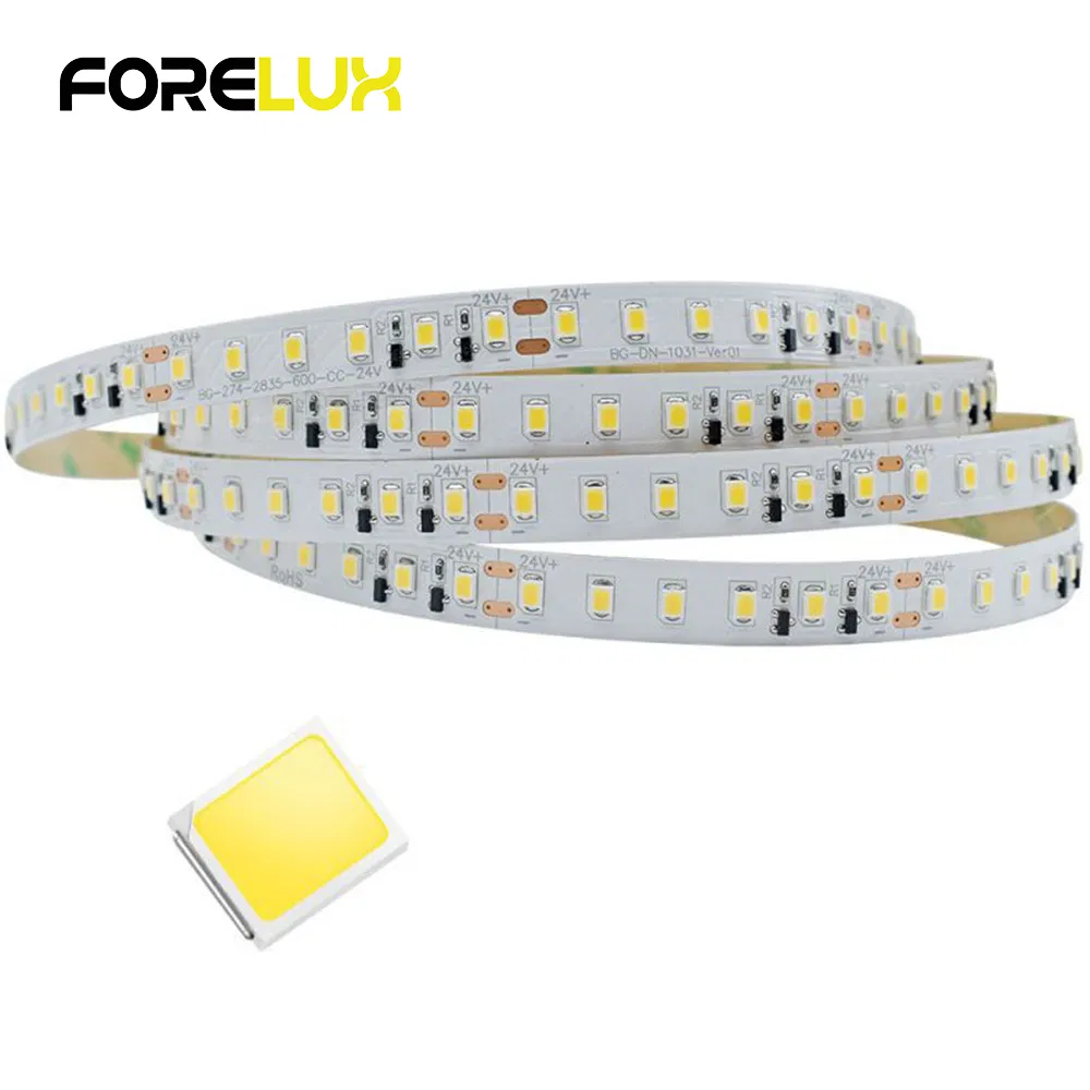 Long Distance 30m 20m 15m DC24V Low Voltage Flex LED Strip Light for Commercial Use