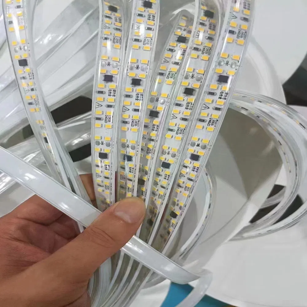 5050RGB-96D High Voltage RGB LED Light Strip, 200V, Energy-Efficient, Ideal for Creating Fashionable Home Decoration Effects