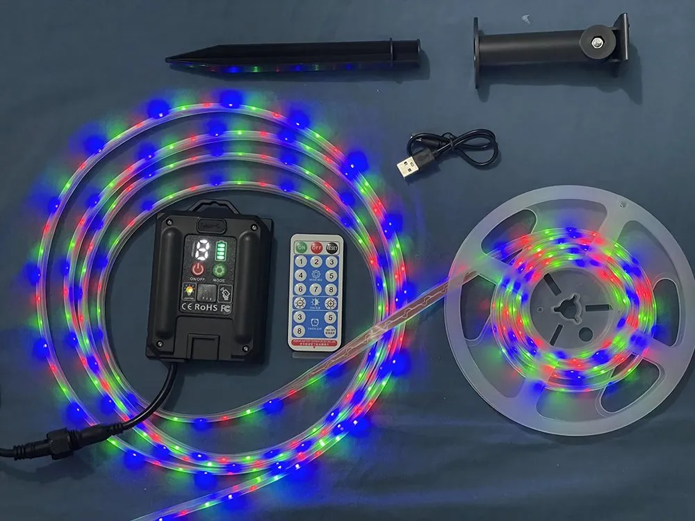 Solar LED Strip Usage