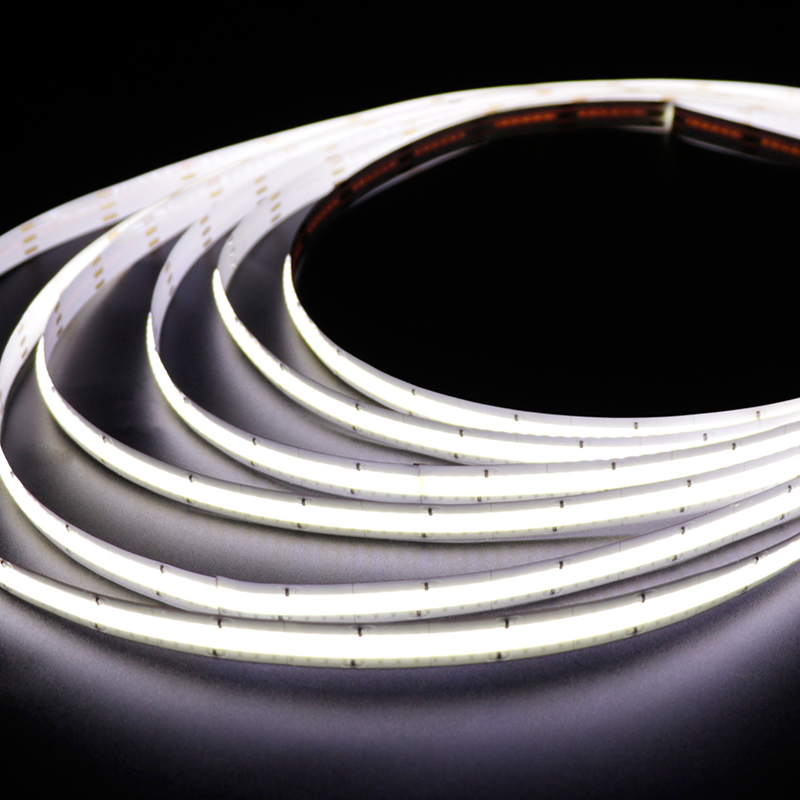 Ultra Thin High Density 576chips/M COB LED Flexible Strip Light