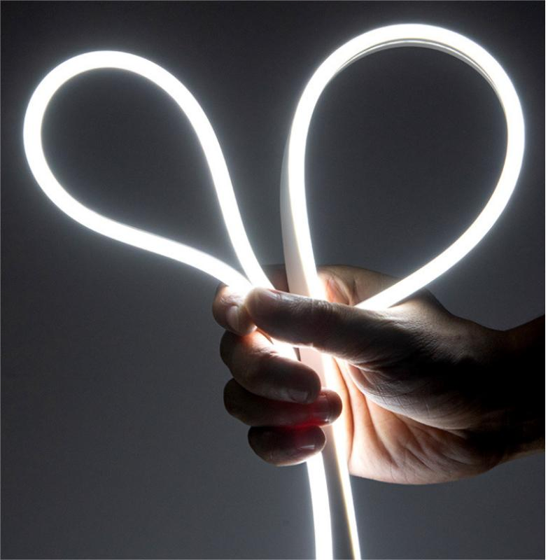 LED Low Voltage Light with 12V Flexible Silicone Neon Light with Soft Light Strip Manufacturers Decorative Modeling Lighting Advertising Signs