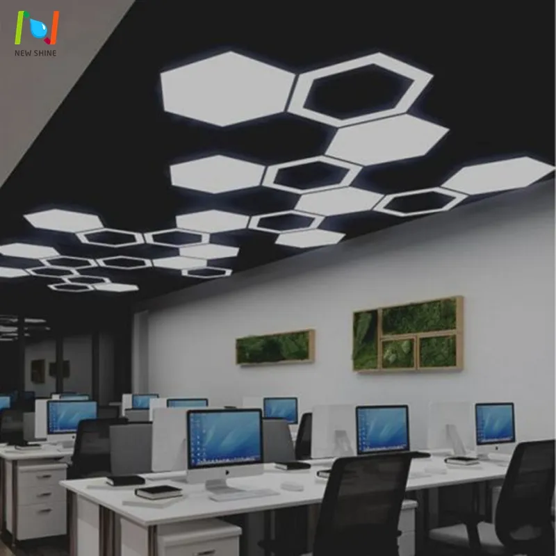 Hexagonal Ceiling Pendant Light