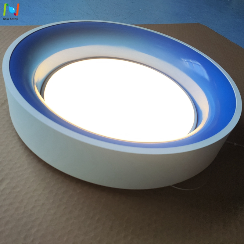 LED Office Round Ceiling Pendant Light Interior Lighting Chandelier Lamp Panel Light