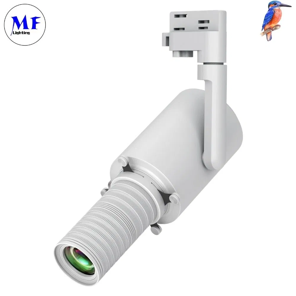Factory Price 10W 1-10V Dimming Shapeable 360° Rotation High Brightness 2700K-6000K LED Spot Track Light for Art Gallery