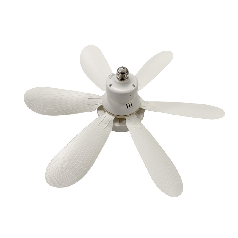 Wellsdiy LED Ceiling Fan Light 16.54 Inches Remote Control Indoor Fan Lamp