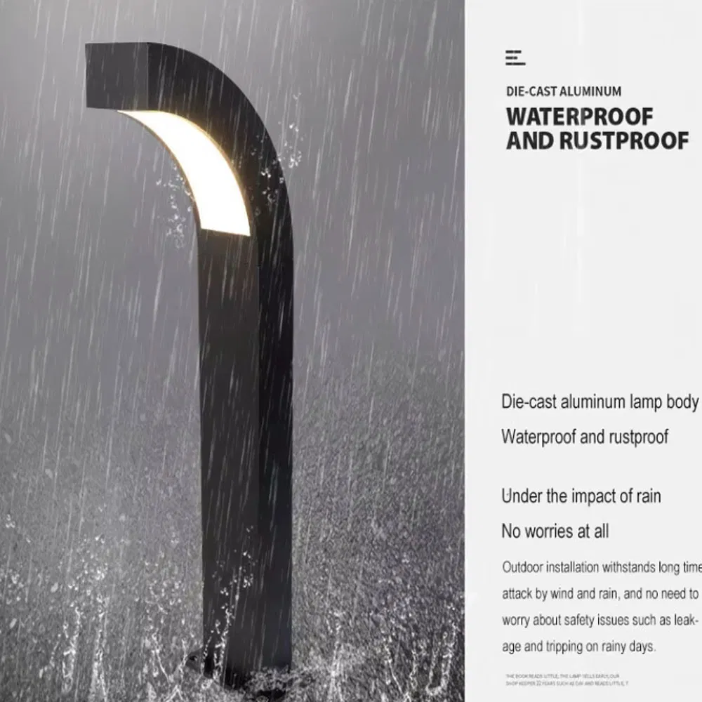 Outdoor Waterproof 9W LED Modern Driveway Lighting Landscape Garden Pathway Lights Outdoor Garden Lighting 600mm